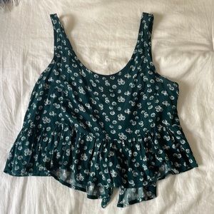 open back flowy pac sun tank size M